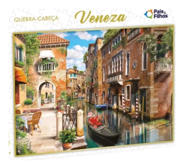 Quebra-Cabeça Puzzle - 1000pcs - Veneza