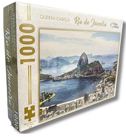 Quebra-Cabeça Puzzle - 1000pcs - Rio de Janeiro