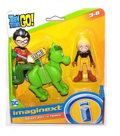 Imaginext Teen Titans - Mutano e Terra