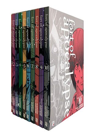 Box Coleção Mangá Fort of Apocalypse Volumes 1 a 10