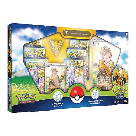 Box Pokémon Card Game Coleção Especial Equipe Instinto Pokémon GO