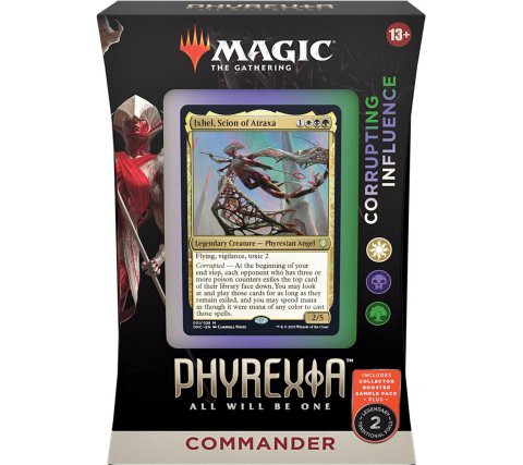 Deck Commander Phyrexia Corrupting Influence