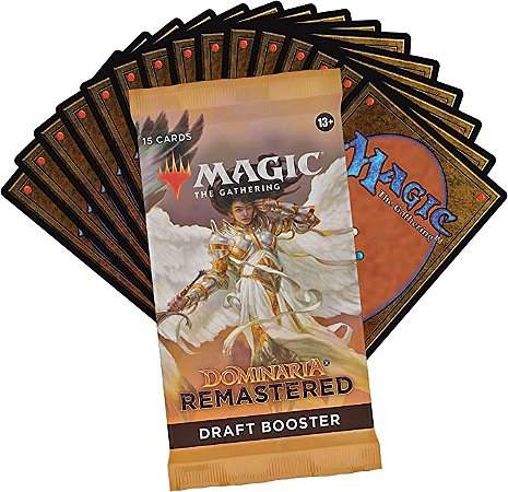 Booster Magic Dominaria Remastered Draft Booster Inglês