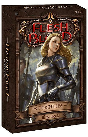 Flesh and Blood History Pack 1 Blitz Deck Dorinthea