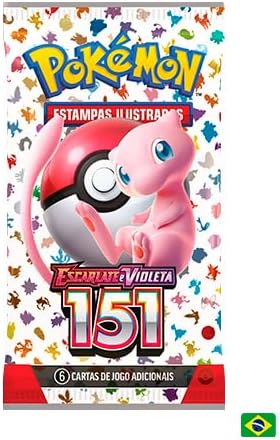 Jogo De Carta Pokemon Escarlate E Violeta 151 Com 1 Booster (6