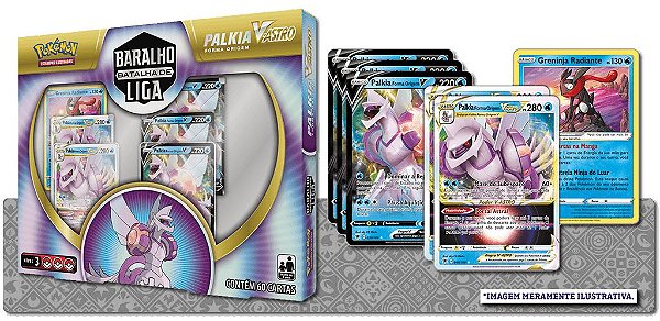 UNBOXING POKEMON TCG – BATALHO BATALHA DE LIGA – PALKIA FORMA ORIGEM 