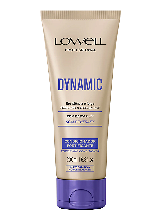 Lowell Dynamic Condicionador Recupera E Fortalece O Cabelo
