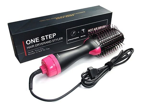 Escova Profissional P/ Cabelo Secadora Alisadora Modeladora