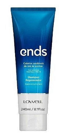 Lowell Ends Shampoo Regenerador Cabelos Longos Fortes