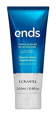 Lowell Ends Máscara Diária Regeneradora Cabelos Força