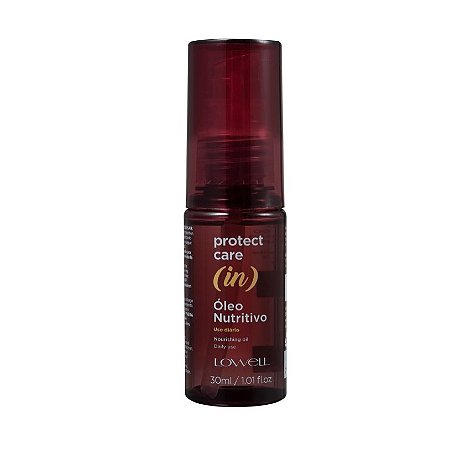Lowell Óleo Protect Care In Profissional Para Salão Nutrição Dos Cabelos Ressecados Anti Frizz Maciez Selagem Brilho 3D