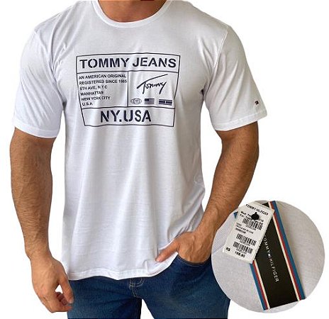 camiseta masculina tommy hilfiger