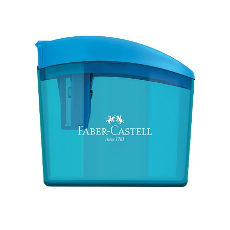 Apontador com depósito FABER-CASTELL ClickBox