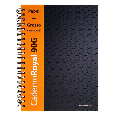 Caderno Universitário ROYAL PAPER 1M 80fls 90g/m² Pautado