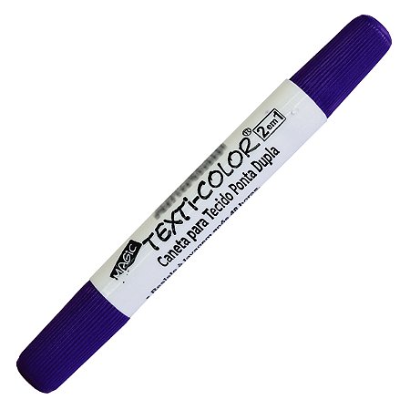 Caneta p/ Tecido de Algodão TEXTI-COLOR Ponta Dupla