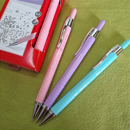 Lapiseira 0.5mm Grip Matic Colors Automática FABER-CASTELL