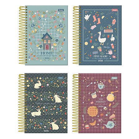 Agenda Planner 2026 Milly FORONI Compacta 117x164mm 176fls