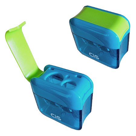 Apontador 2 Furos com depósito e tampa CIS Mod. 352