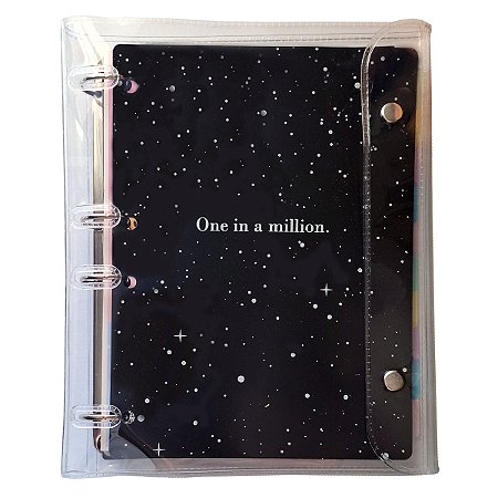 Fichário B5 Colegial POLIBRAS Caderno Argolado Completo PVC