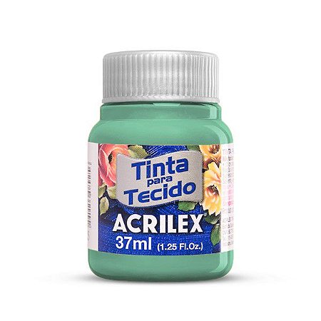 Tinta Para Tecido Fosca Verde Mar 37ml Acrilex