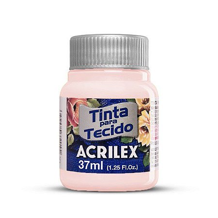 Tinta Para Tecido Fosca Salmão Bebê 37ml Acrilex