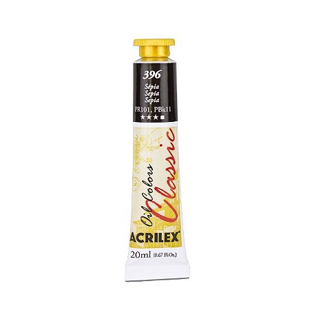 Tinta A Óleo Sépia 20ml Acrilex