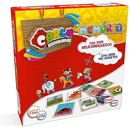 Kit com 10 Jogos de Memoria - JottPlay - Compre brinquedos educativos online
