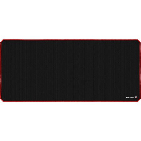 Mouse Pad Gamer Speed 900x400mm Preto/verm Fortrek