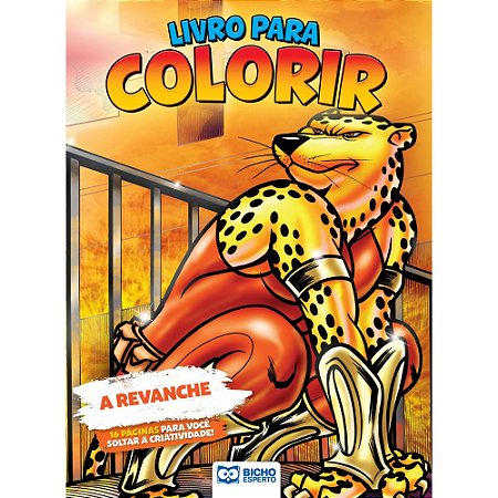 Livro P/ Colorir Jornada Do Herói A Revanche B.e.