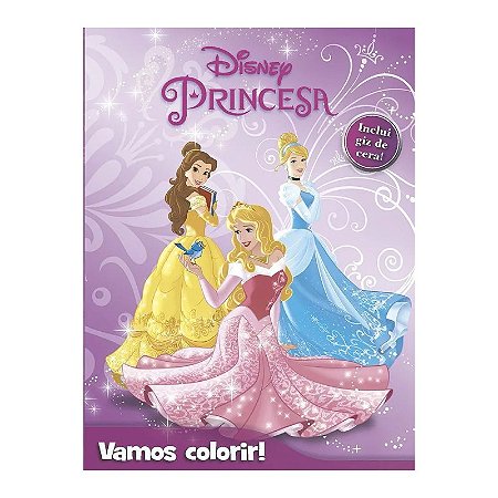 Vamos Colorir Princesas Dcl