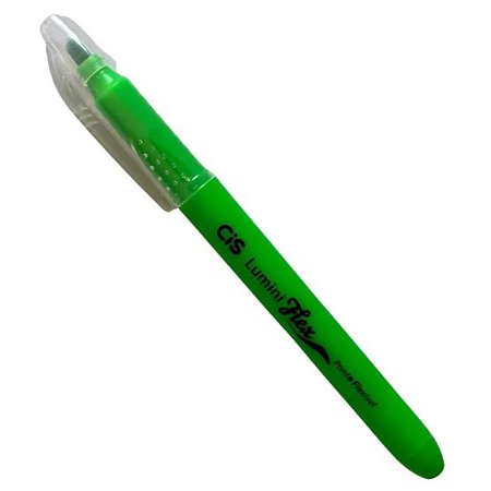 Marca Texto Lumini Flex Verde Neon Cis