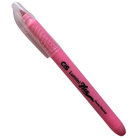 Marca Texto Lumini Flex Rosa Pastel Cis