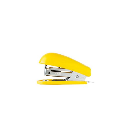 Grampeador Mini Mx-g15 Amarelo Maxprint