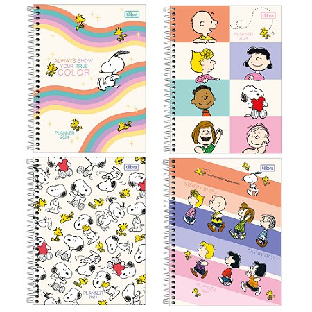 Planner Espiral Snoopy 2027 M7 Tilibra Sortido