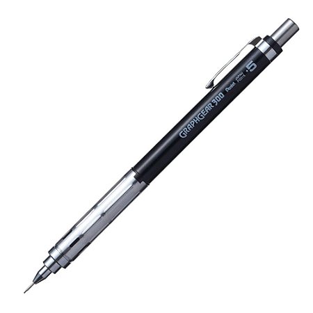 Lapiseira Técnica 0.5mm Graphgear 300 Preta Pentel