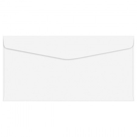 Envelope Ofício 114x229mm Branco 50 Unid Scrity