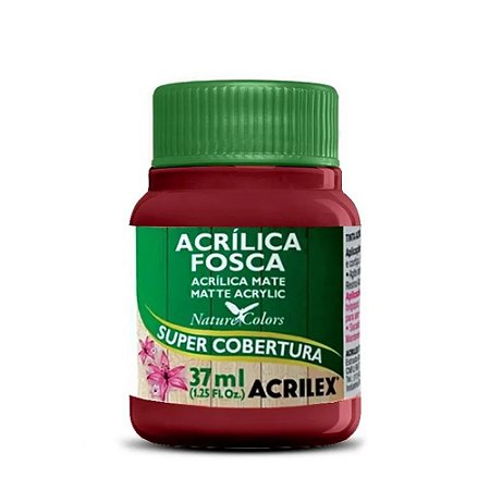 Tinta Acrílica Fosca Vinho 37ml Acrilex