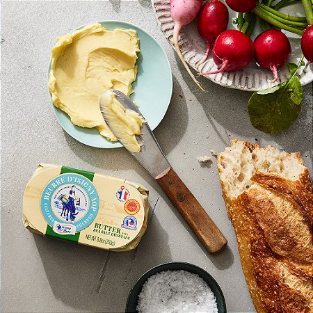 Manteiga Francesa com sal D'Isigny AOP 250g