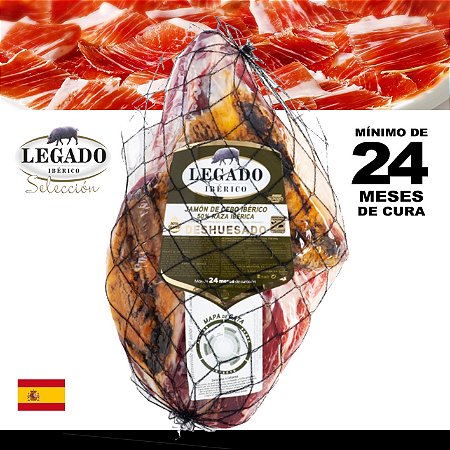 Jamón Ibérico Espanhol sem Osso "Pata Negra" 5,1kg