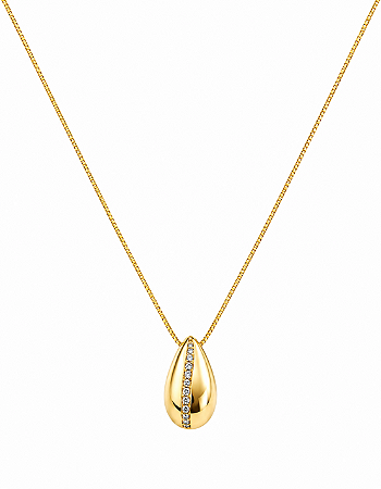 Colar Gota Zircônias