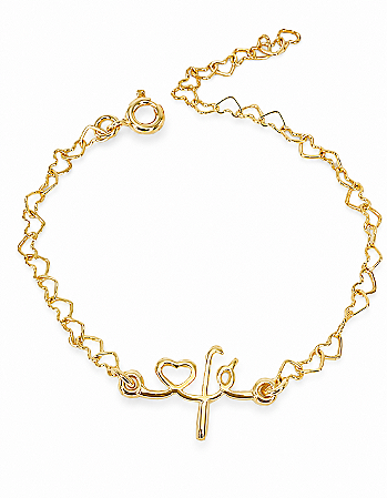 Pulseira Infantil Fé