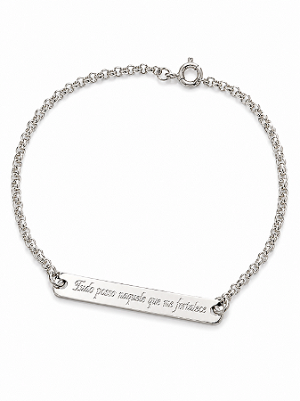 Pulseira Tudo Posso Naquele Que Me Fortalece.