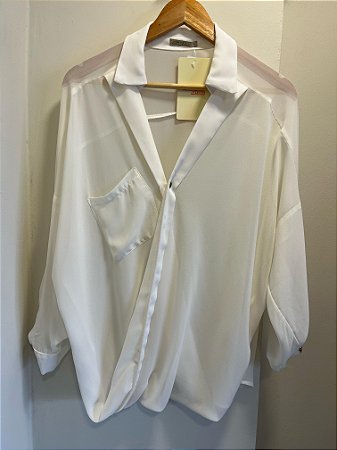Camisa transpasse P #reuse