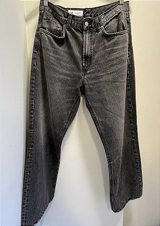 Black Jeans Zara 40 #reuse