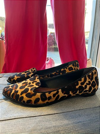Sapatilha Animal Print Arezzo 38 #reuse