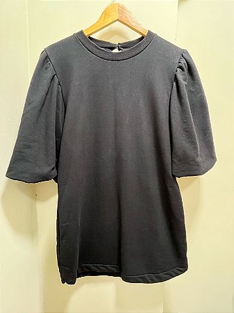 Vestido Curto Moletom Farm P #reuse