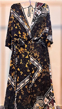 Macacão Pantalona Estampado Forum P #reuse