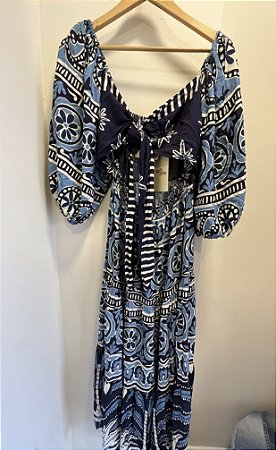 Vestido Farm Amor de Coqueiro M #use