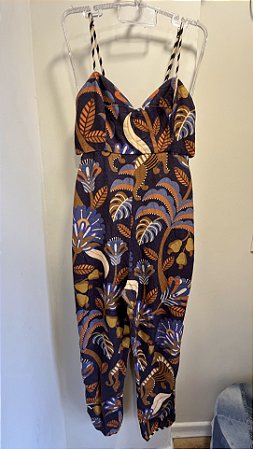 Macacão Selva Gráfica Azul Farm GG #use