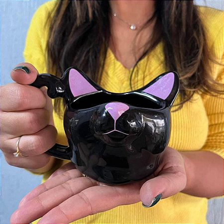 1 Peça Gato Preto, Pegada De Pata, Gatinho, Caneca De Gato, Tapete De Mouse  Impresso Em 3d Para Jogos 30x60cm